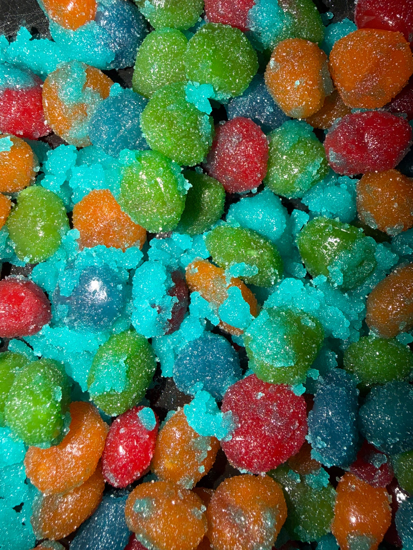 Sour Blue Rasberry Gushers