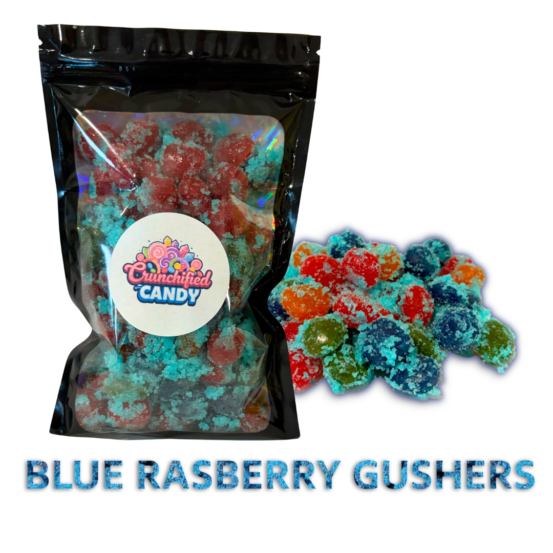 Sour Blue Rasberry Gushers